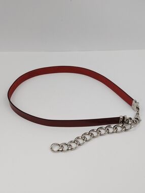 Vintage Albatros Leather Belt With Chain